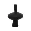 Bidk Home Vases + Pots + Planters Black Moroseta Vase