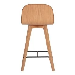 Moe's Napoli Tan Leather Counter Stool Seating