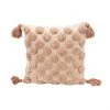 Bloomingville Blush Tufted Dot Cotton Tassels Pillow Throws + Bedding + Pillows