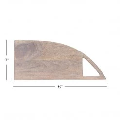 Bloomingville Mango Wood Half Moon Cutting Board Boards