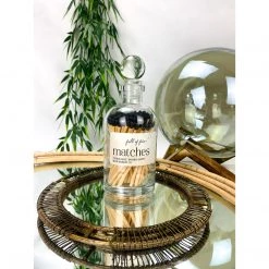 Market Made Co. Black Full Of Fire Matches Matches + Candle Accessories