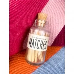 Market Made Co. Matches + Candle Accessories Light Pink Mini Matches