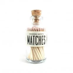 Market Made Co. Matches + Candle Accessories Light Pink Mini Matches