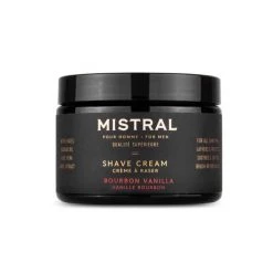 Mistral Body Men's Bourbon Vanilla Shave Cream