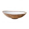 Be Home Mango Wood And Enamel X-Large Bowl