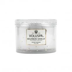 Voluspa Bourbon Vanille Corta Boxed Candle Candles + Diffusers
