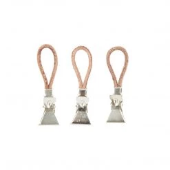 Society Of Lifestyle Leather Towel Clips S/10