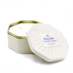 Voluspa Coconut Papaya Octagon Tin