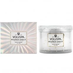 Voluspa Bourbon Vanille Corta Boxed Candle Candles + Diffusers