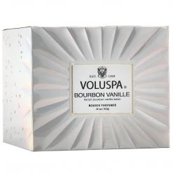 Voluspa Bourbon Vanille Corta Boxed Candle Candles + Diffusers