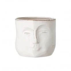 Bloomingville Vases + Pots + Planters White Face Planter