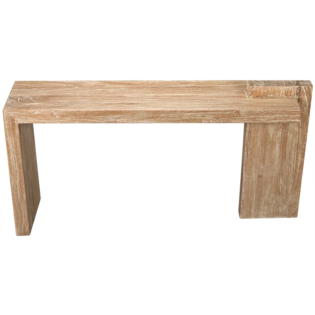 Noir Tables Hammond Distressed Mindi Console