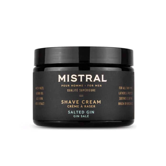 Mistral Men's Salted Gin Shave Cream