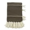 Indaba Trading Ltd. Throws + Bedding + Pillows Fringe Earth Throw