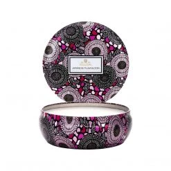 Voluspa Japanese Plum Bloom 3 Wick Candle Candles + Diffusers