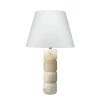 Jamie Young Veneto Brown Alabaster Table Lamp