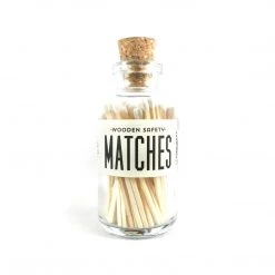 Market Made Co. Matches + Candle Accessories White Mini Matches