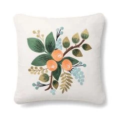 Loloi Rugs Throws + Bedding + Pillows Orange Blossom Pillow