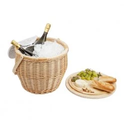 Sunnylife Round Picnic Cooler Basket