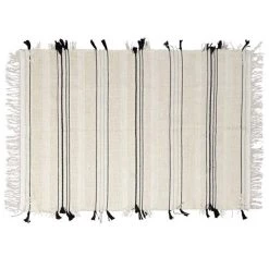 Amigos De Hoy Rugs + Mats Lark Cream With Silver Rug
