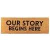 Santa Barbara Design Studio Our Story Begins Here Doormat