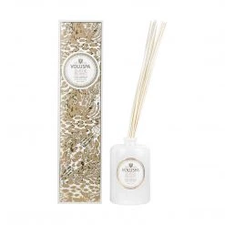 Voluspa Suede Blanc Reed Diffuser Candles + Diffusers