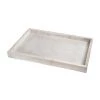 Bidk Home Marble Opal White Tank Tray