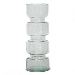 Bidk Home Paloma Recycled Glass Vase Vases + Pots + Planters