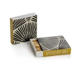 Zodax Matches + Candle Accessories Apothecary Guild Match Box